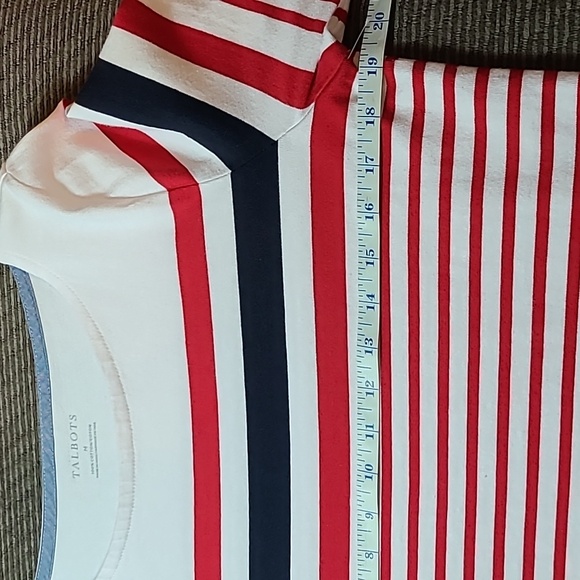 Talbots Striped Blouse - Picture 9 of 12